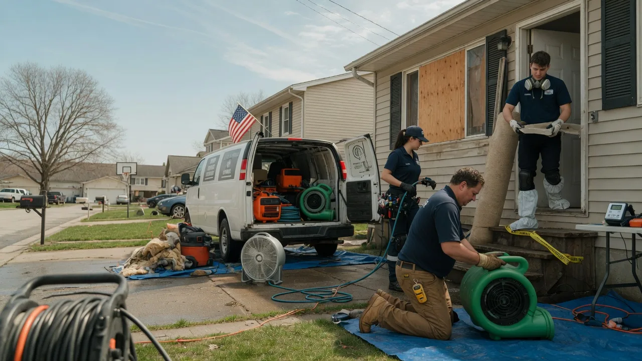 Water Damage Restoration in Cowley, WY near me